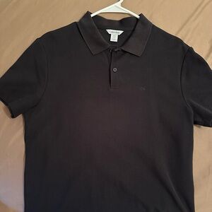 Calvin Klein Men's Polo in Black